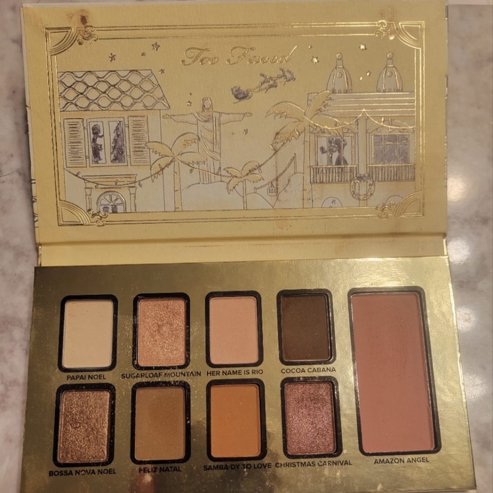 Too Faced Christmas in Rio Makeup Pallet